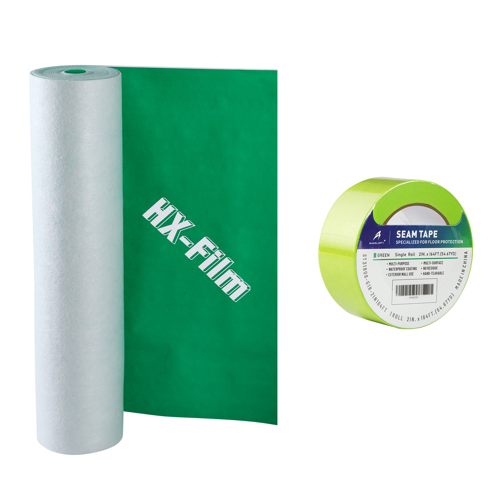 Sheeldify HX-Film Floor Protection for Moving Plastic Covering Sheeting Paint Surface Protector