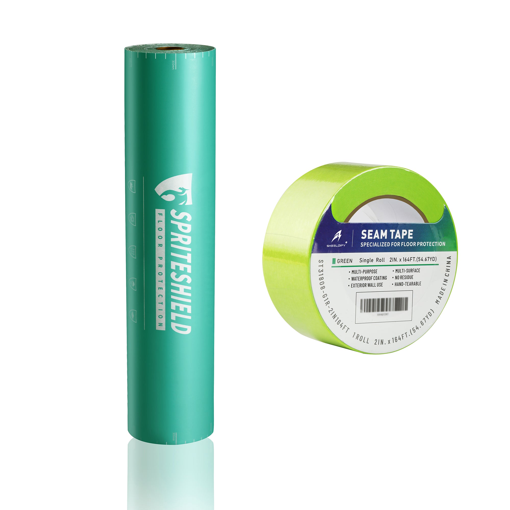 Temporary Floor Protection Spriteshield 39" x 100' 220G Medium-Duty (325 sq.ft.)