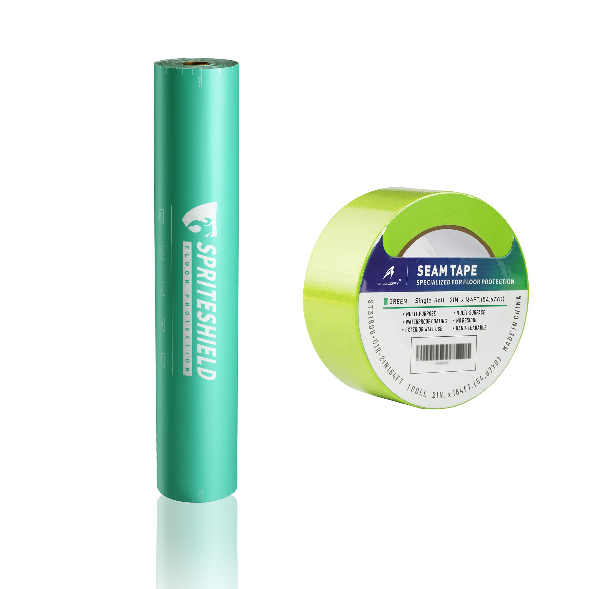 Temporary Floor Protection 39" x 100' 180G Standard-Duty (325 sq.ft.) Spriteshield