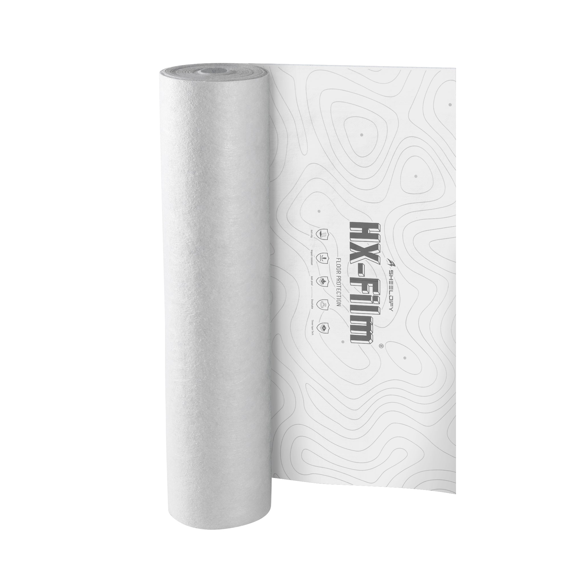 Sheeldify HX-Film A-180G Floor Protection for Moving Plastic Covering Sheeting Paint Surface Protector